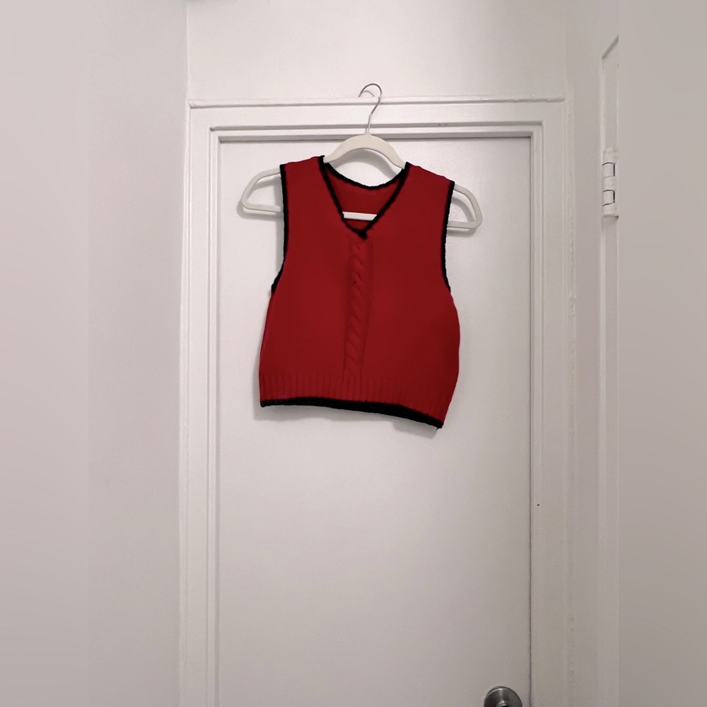 Handmade Knit Sweater Vest